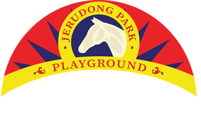 Colourful rides and attractions at Jerudong Park in Brunei at night